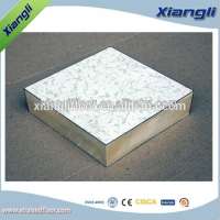 Calcium sulphate floor,Anti-static raised floor,Marble Finish Calcium Sulphate Elevated Flooring Casino high quality